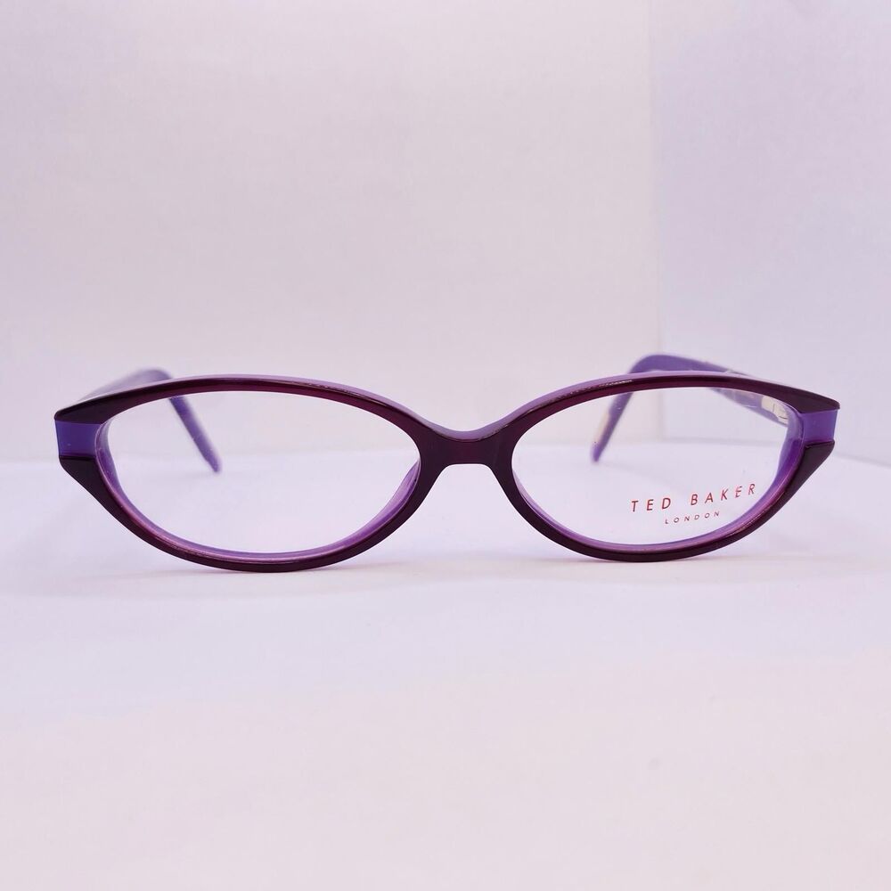 Ted Baker London Eyeglasses Rocksv B857 PUR 52 [] 13 135 MM Authentic DEMO